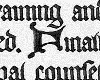 Thumbnail image of calligraphy sample in gothic hand